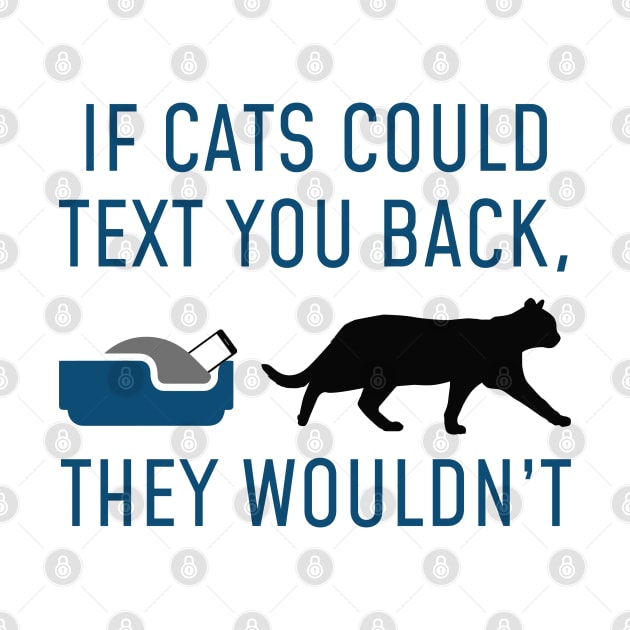 If Cats Could Text by LuckyFoxDesigns