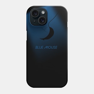 blue mouse Phone Case