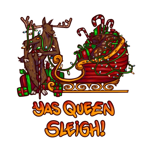 Yas Queen Sleigh by Graffitidesigner