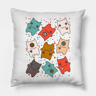 Little Monsters Voodoo Doll Light Sewing Pattern Pillow