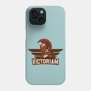 Spartan Warrior Victoriam Victory Logo Phone Case