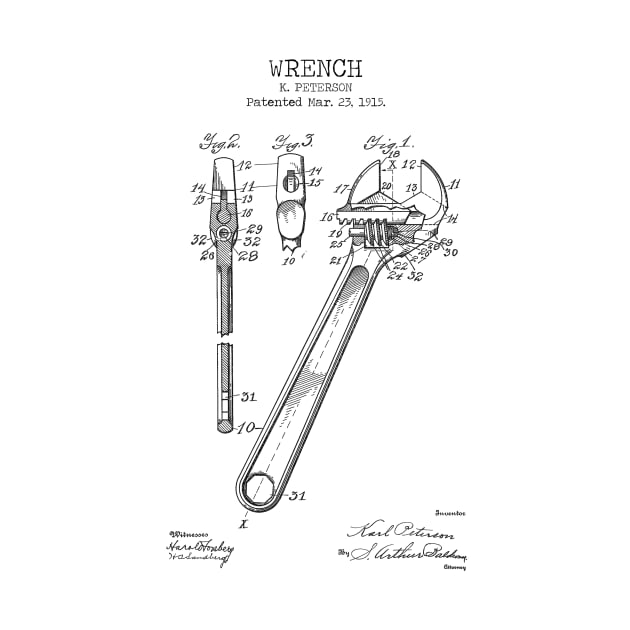 WRENCH patent by Dennson Creative