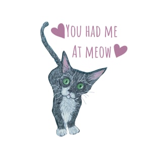 Kitten You Had Me at Meow T-Shirt