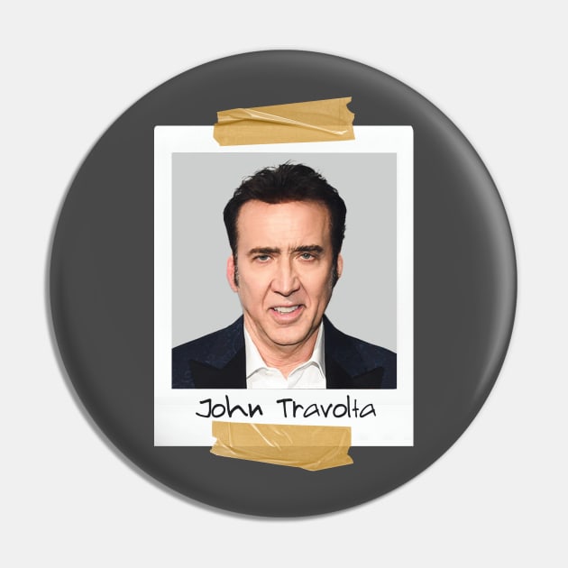 Nicolas Cage Face Off John Travolta Funny Pin by portraiteam