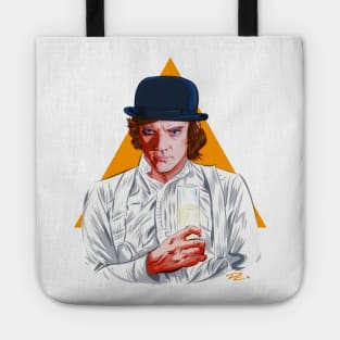 Malcolm McDowell - An illustration by Paul Cemmick Tote