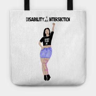 Disability is an Intersection Leg Brace Tote