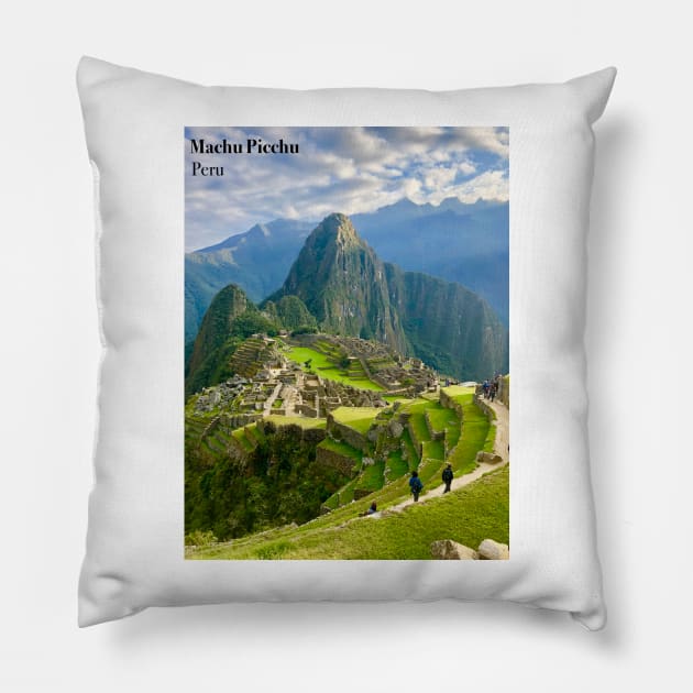 Machu Picchu Pillow by Sopicon98