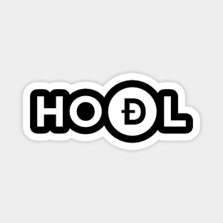 Hodl Dogecoin Magnet