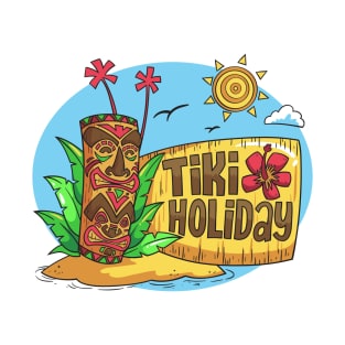 Tikistyle Ethnic Holiday Design T-Shirt