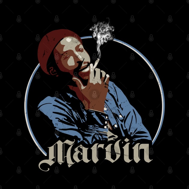 Marvin Gaye // Vintage Fan Design by Trendsdk