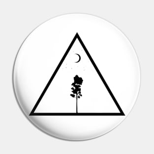 Lonely Tree Pin