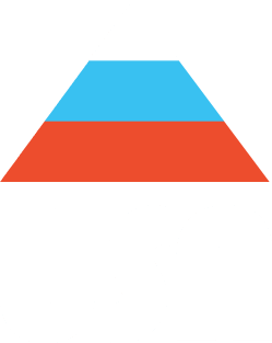 USA Winter Games Retro Mountain Magnet