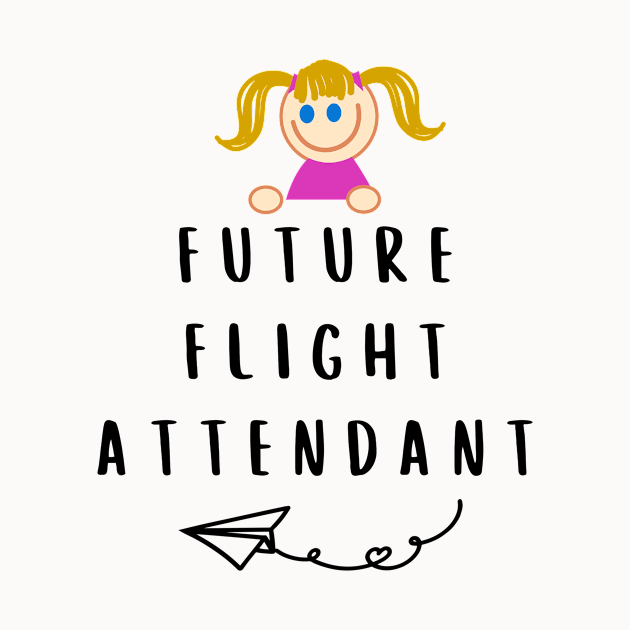 Future Flight Attendant Girl by Aviation Goodies