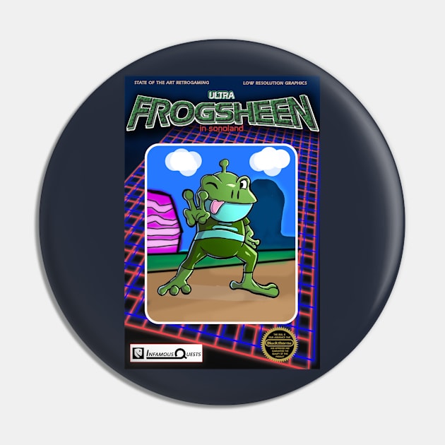 Frogsheen Capcom-Style Box Pin by Infamous_Quests