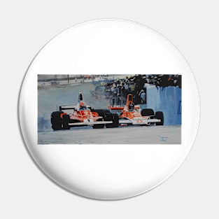 Niki Lauda vs James Hunt Pin