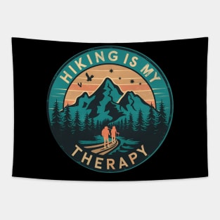 Hiker Is My Therapy Tapestry