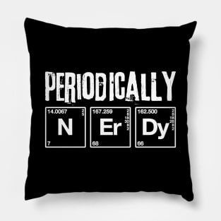 Periodically Nerdy Chemistry Pillow