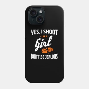 Yes I Shoot Like A Trap Skeet Shooting Clay Pigeon Phone Case