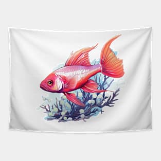 Cherry Barb Tapestry