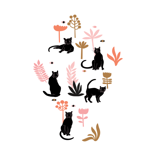 cat garden by anneamanda