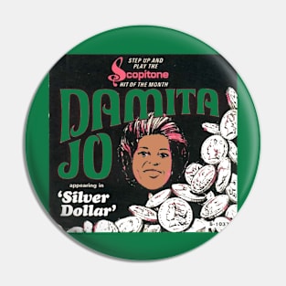 Silver Dollar Pin