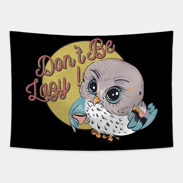 early bird quote don't be lazy Tapestry by Transcendexpectation