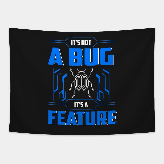 It's not a bug, it's a feature! Tapestry by krc0217