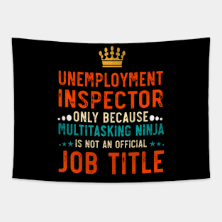 Unemployment Inspector Definition  Job Tapestry