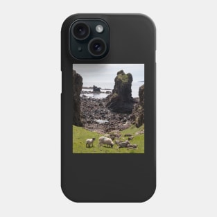 Sheep at Rubh' a' Chaoil Phone Case