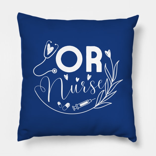 OR Nurse Pillow by JunThara