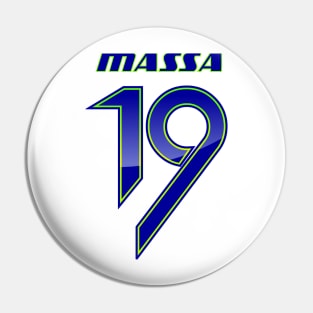 FELIPE MASSA # 19 _HELMET_2014 Pin