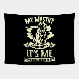 Funny Mastiff Dog Lover Gift Tapestry