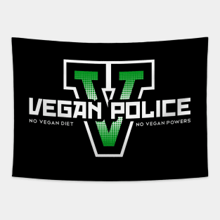 Vegan Police Tapestry