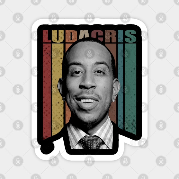 Roll Out in Style Ludacriss Singer T-Shirts – Unleash Your Swagger with Every Step Magnet by Church Green