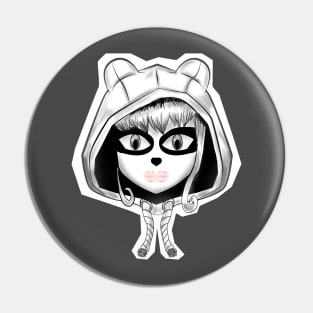 PANDA GIRL Pin