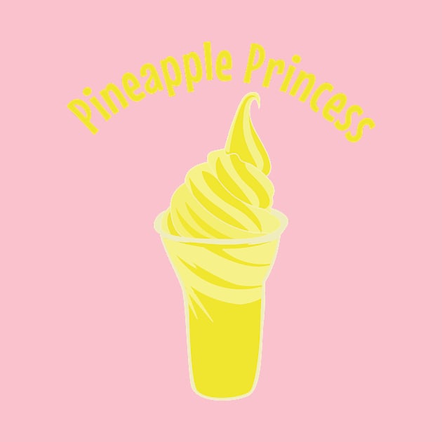 Pineapple Princess Shirt by IEatFanBoys