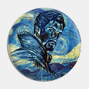 Dr Strange Van Gogh Style Pin