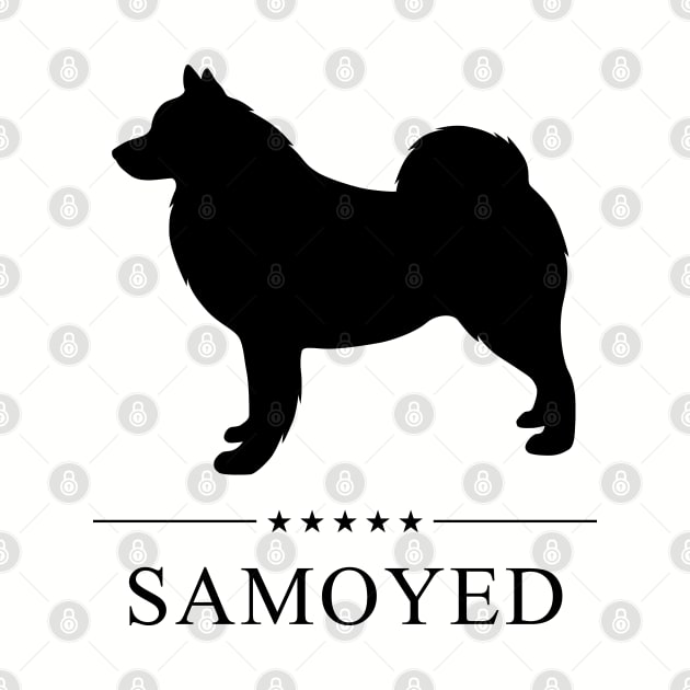 Samoyed Black Silhouette by millersye