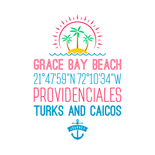 Grace Bay Beach, Providenciales, Turks and Caicos Islands T-Shirt