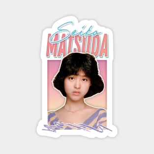 Seiko Matsuda // Retro 80s Fan Art Design Magnet