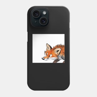 Red fox Phone Case