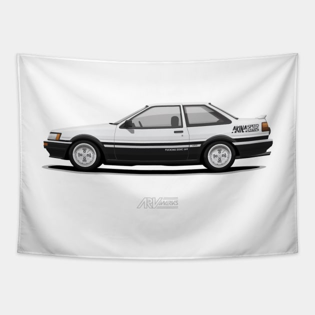 Corolla Levin Coupe Tapestry by ARVwerks