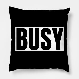 Busy Pillow