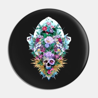 Skull Vivid VI Pin