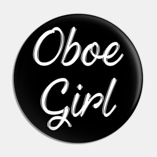 Oboe girl Pin