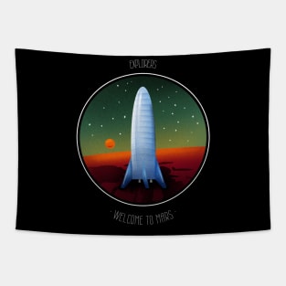 Explorers Welcome To The Mars Tapestry