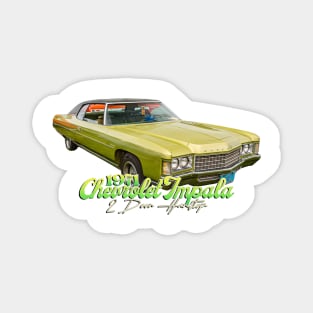 1971 Chevrolet Impala 2 Door Hardtop Magnet