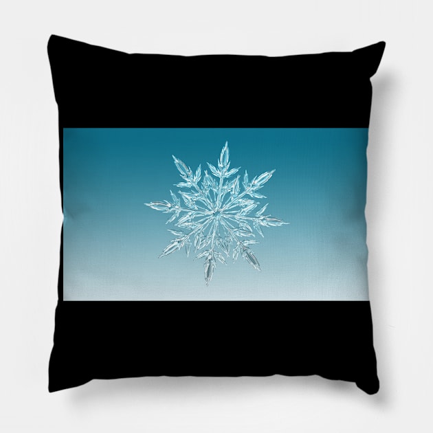 Snowflake Pillow by MajorCompany