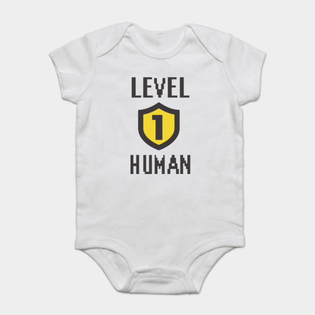 level 1 human onesie