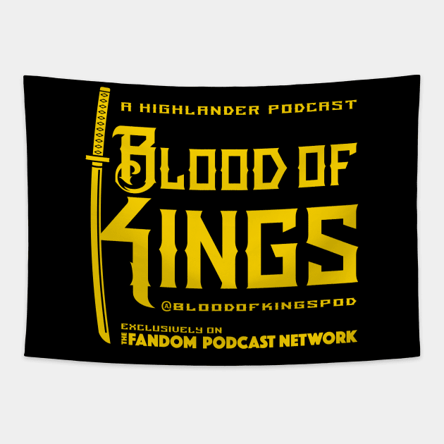 Blood of Kings Yellow Tapestry by Fandom Podcast Network